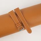 golden peccary leather watch strap