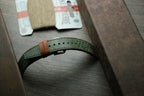 green maya leather watch strap – photo 2