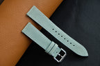 blue suede leather watch strap – photo 2