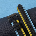 black turquoise epsom leather watch strap – photo 2