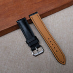 black vachetta leather watch strap – photo 2
