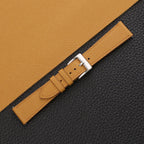 sesame & honey epsom leather watch strap – photo 2