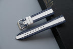 navy epsom leather watch strap – photo 2