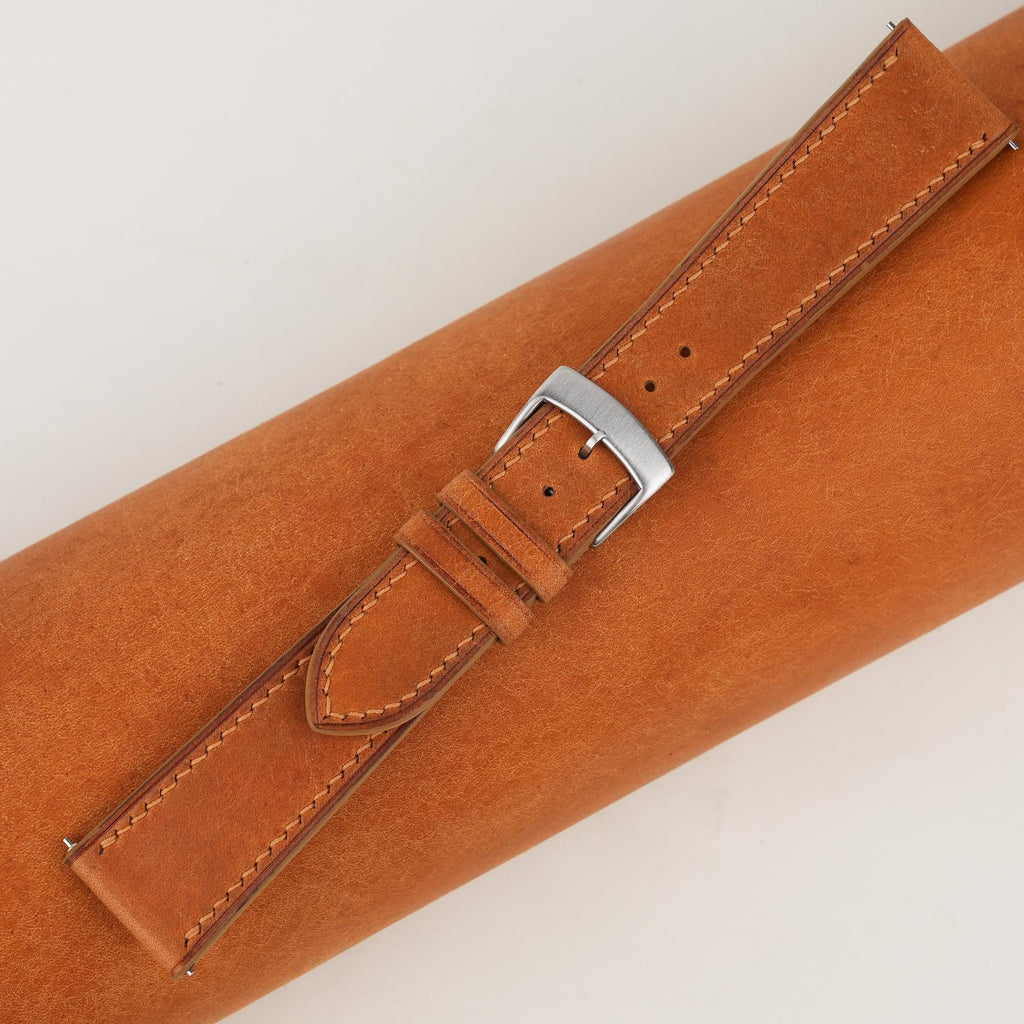 whiskey pueblo leather watch strap – photo 2