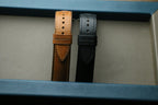 dark brown vachetta leather watch strap – photo 2