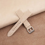 cream nubuck leather watch strap – photo 2
