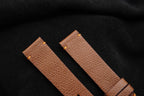 red brown epsom leather watch strap – photo 2