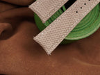 taupe lizard leather watch strap – photo 2