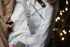grey epsom leather watch strap – photo 2