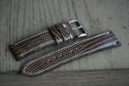 black & gold lizard leather watch strap – photo 2