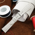 white swift leather watch strap – photo 2