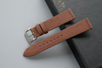 brown saffiano leather watch strap – photo 2