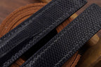 dark navy blue lizard leather watch strap – photo 2