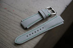 grey & green epsom leather watch strap – photo 2