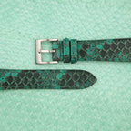 green python leather watch strap – photo 2