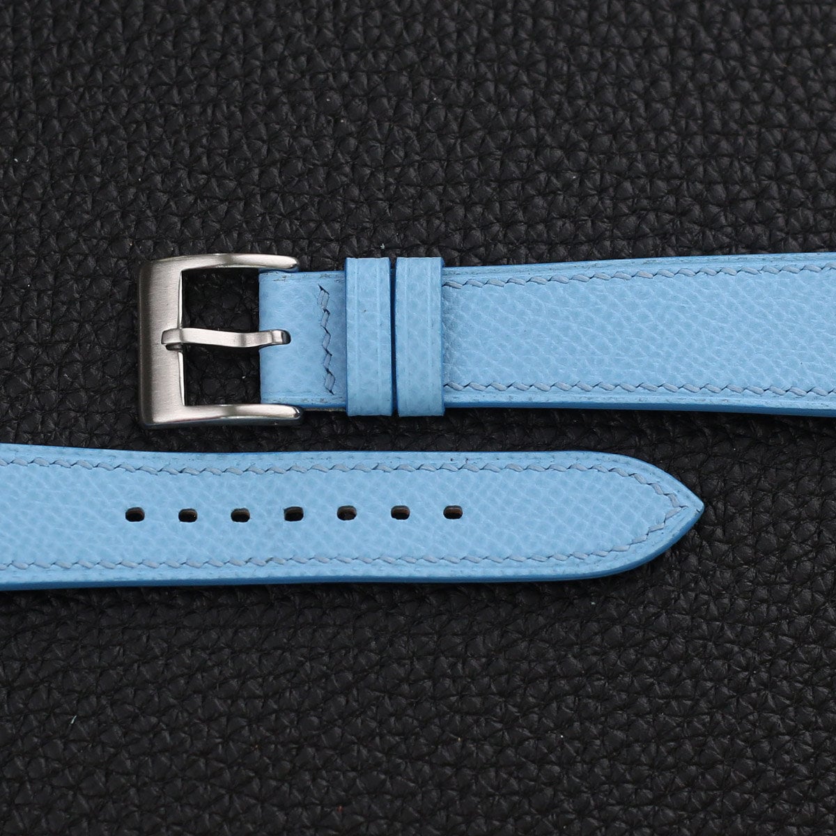 miami blue epsom leather watch strap – photo 2