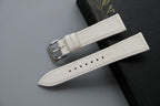 white saffiano leather watch strap – photo 2