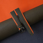 forest epsom leather watch strap – photo 2