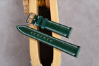 green shell cordovan leather watch strap – photo 2