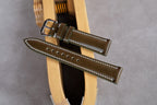olive shell cordovan leather watch strap – photo 2