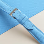 miami blue sailcloth rubber leather watch strap – photo 3