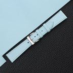 turquoise blue epsom leather watch strap – photo 3