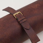 dark brown pueblo leather watch strap – photo 3