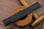 black saffiano leather watch strap – photo 3