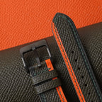 forest epsom leather watch strap – photo 3