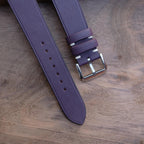 purple swift leather watch strap – photo 3