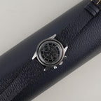 navy peccary leather watch strap – photo 3