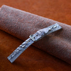 ivory alligator leather watch strap – photo 3