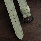 cream epsom leather watch strap – photo 3