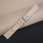 cream saffiano leather watch strap – photo 3