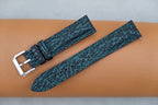 green shark leather watch strap – photo 3