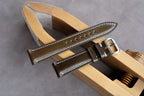 olive shell cordovan leather watch strap – photo 3