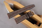 brown babele leather watch strap – photo 3