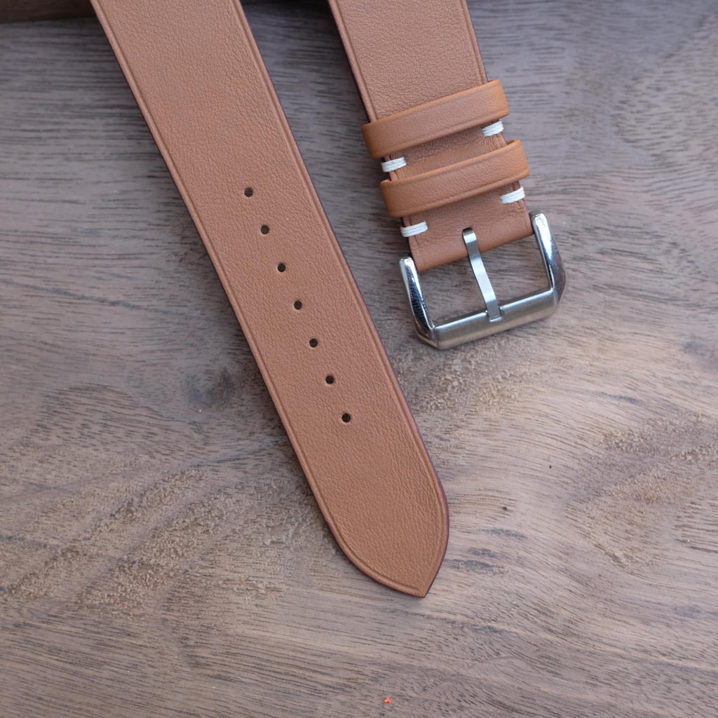 brown swift leather watch strap – photo 3