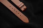red brown epsom leather watch strap – photo 3