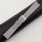 light grey lizard leather watch strap – photo 3
