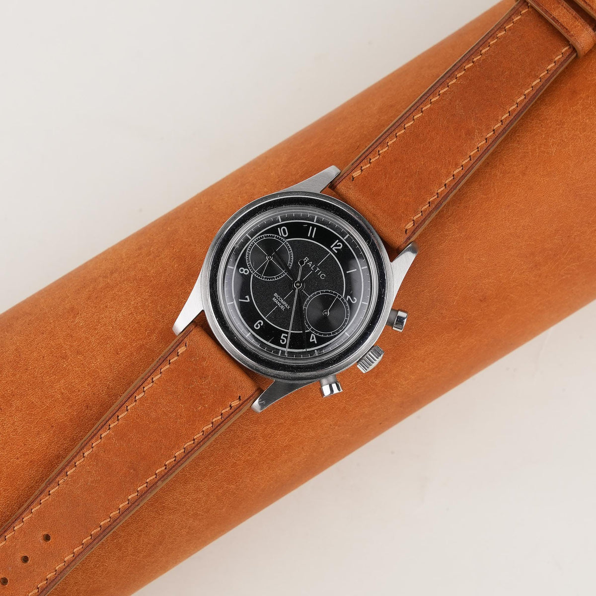 whiskey pueblo leather watch strap – photo 3