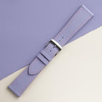 purple sailcloth rubber leather watch strap – photo 3