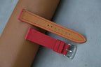 red saffiano leather watch strap – photo 3