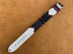 black & white stingray leather watch strap – photo 4