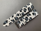 white black stingray leather watch strap – photo 4