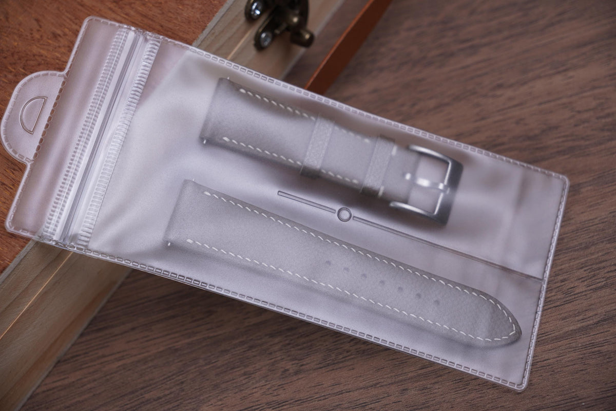 etoupe epsom leather watch strap – photo 4