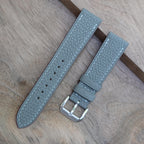 gray togo leather watch strap – photo 4