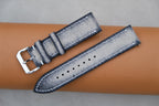 dark gray suede leather watch strap – photo 4