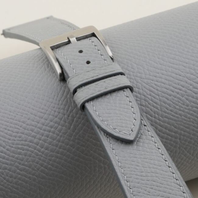 light grey epsom leather watch strap – photo 4
