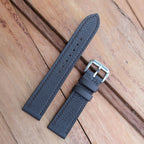 dark brown togo leather watch strap – photo 4